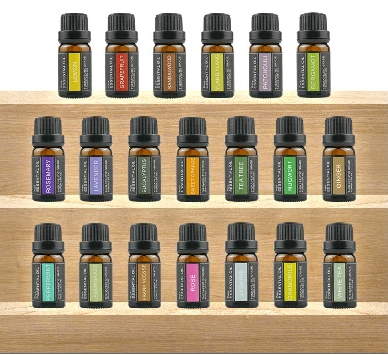 Aromatherapy Candle & Essential Oil Set – Relaxing Fragrance Box
