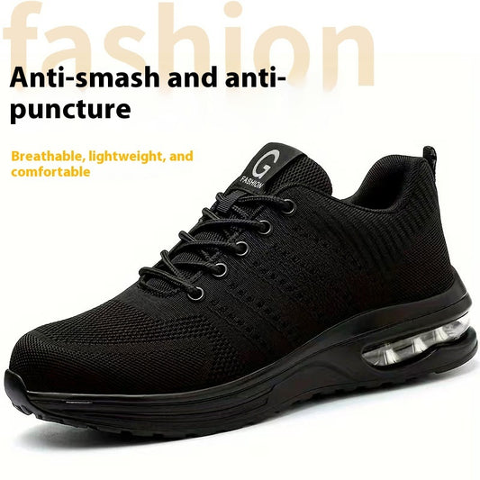Anti-smashing And Anti-penetration Lightweight Fashion Sports Safety Shoes
