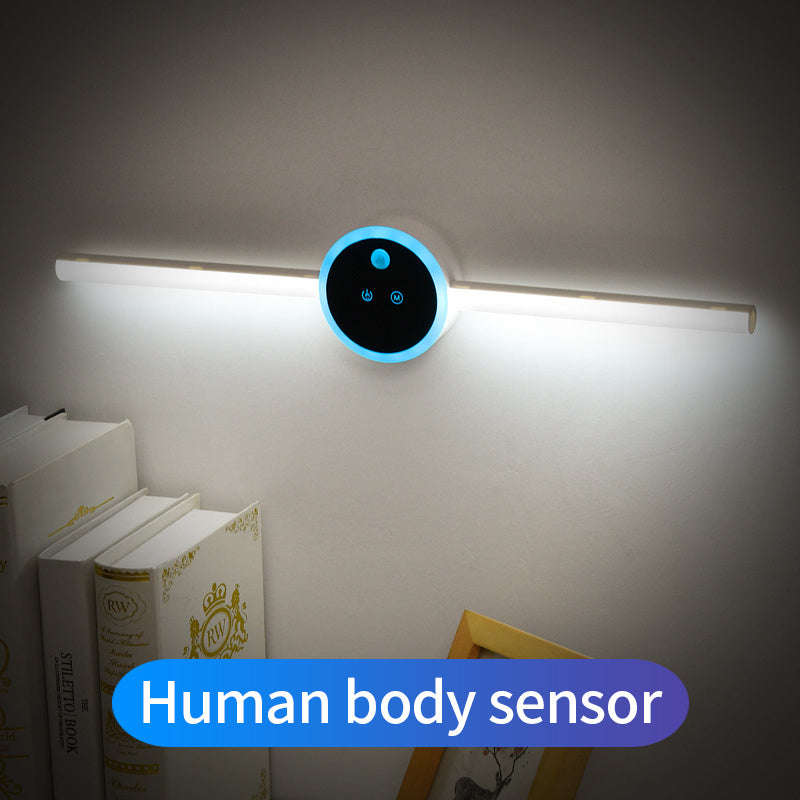 Smart Cabinet Light with Clock & Sensor