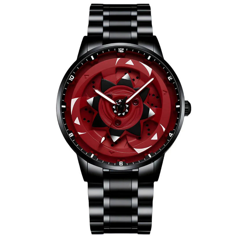 Sadara Uchiha Watch – Premium Steel Design for Fans