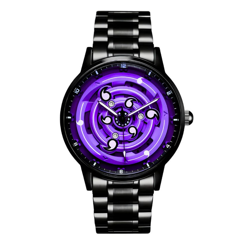Sadara Uchiha Watch – Premium Steel Design for Fans