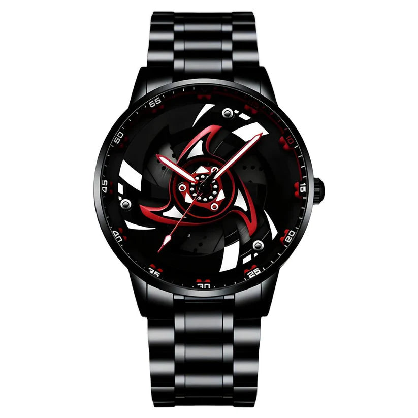 Sadara Uchiha Watch – Premium Steel Design for Fans