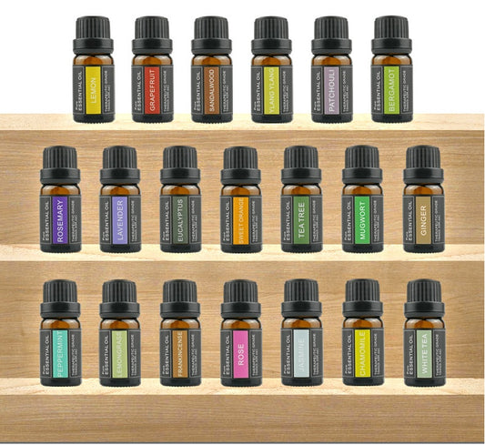 Aromatherapy Candle & Essential Oil Set – Relaxing Fragrance Box