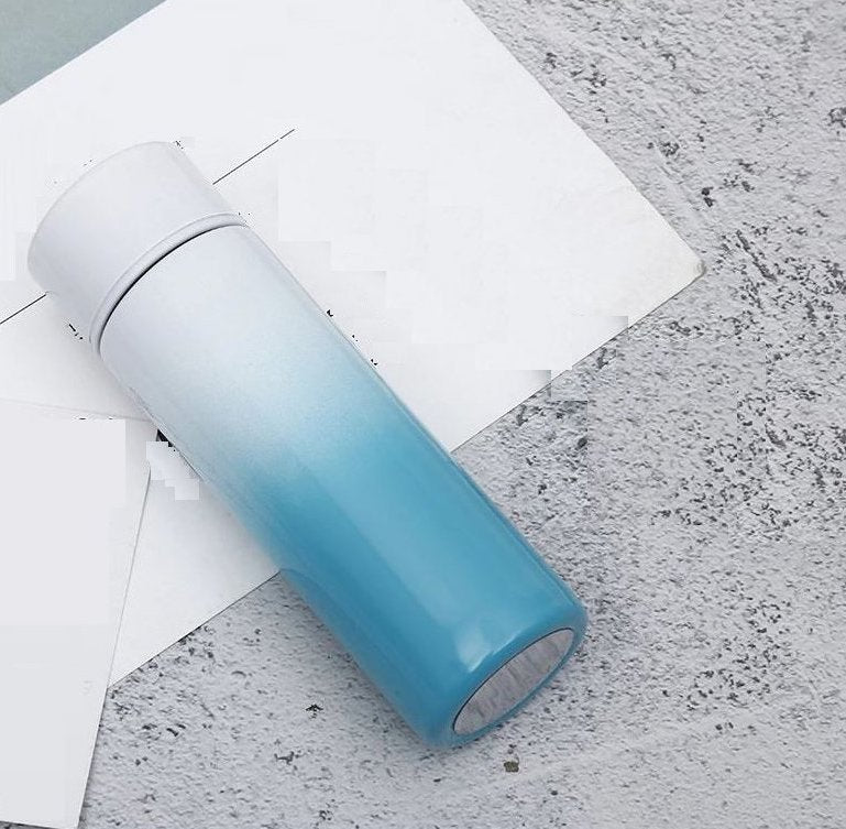 Gradient Stainless Steel Thermos – Smart Temperature Display Vacuum Flask (500ml)
