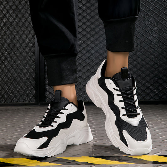 Thick-soled Shock Absorbing Lightweight Casual Sneaker
