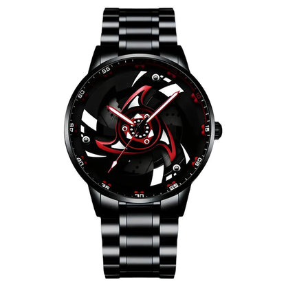 Sasuke Uchiha Rinnegen Watch – Premium Steel Design for Fans